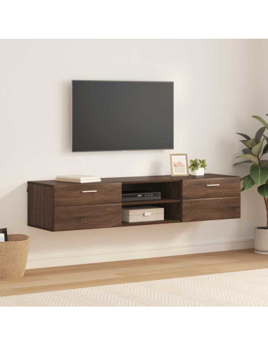 Mobile TV Rovere marrone 150 x 39 x 30 cm Legno multistrato