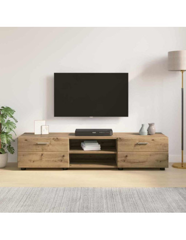 Mobile TV rovere artigianale 150 x 39 x 30 cm Legno multistrato