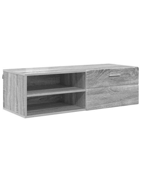 Mobile TV Grigio sonoma 100.5 x 39 x 30 cm Legno multistrato