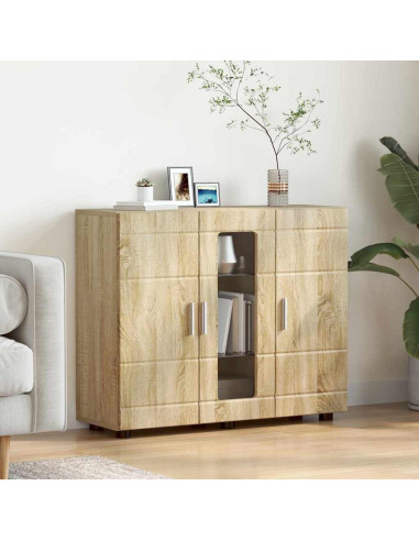 Credenza rovere sonoma 55.5 x 29 x 100 cm Legno multistrato