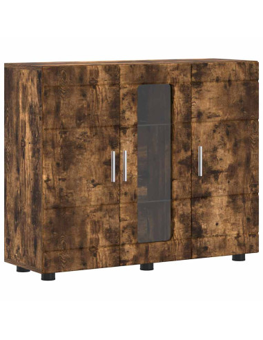 Credenza Rovere fumo 55.5 x 29 x 100 cm Legno multistrato
