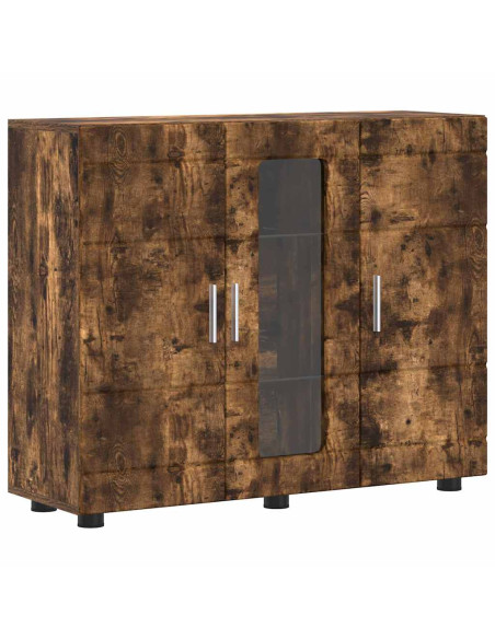 Credenza Rovere fumo 55.5 x 29 x 100 cm Legno multistrato