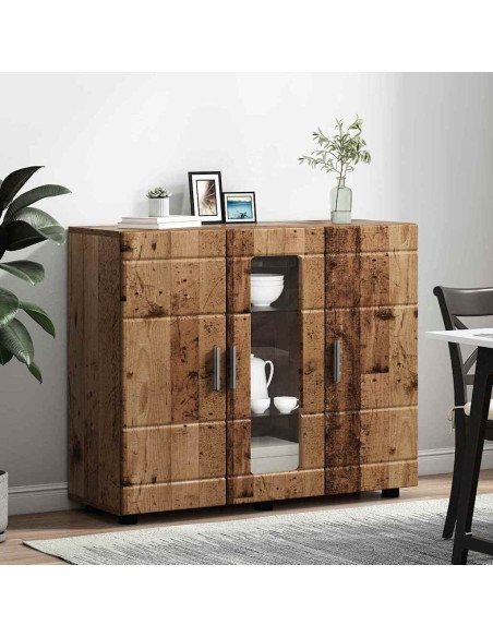 Credenza Legno vecchio 55.5 x 29 x 100 cm Legno multistrato