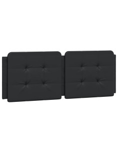 Cuscino Testiera Nero 137 cm in Similpelle 2