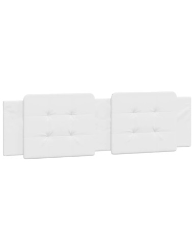 Cuscino Testiera Bianco 183 cm in Similpelle