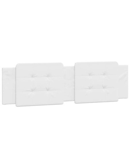 Cuscino Testiera Bianco 183 cm in Similpelle