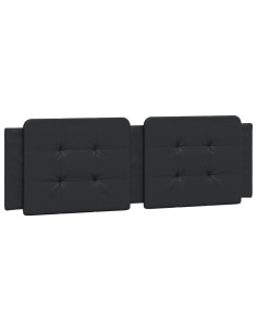 Cuscino Testiera Nero 152 cm in Similpelle 2