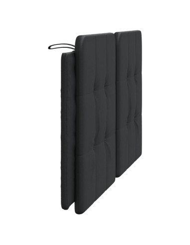 Cuscino Testiera Nero 152 cm in Similpelle