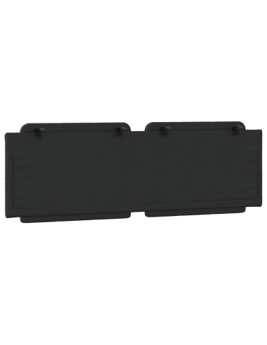 Cuscino Testiera Nero 152 cm in Similpelle