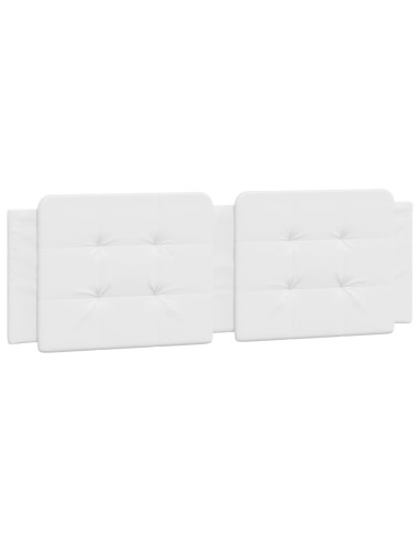 Cuscino Testiera Bianco 152 cm in Similpelle