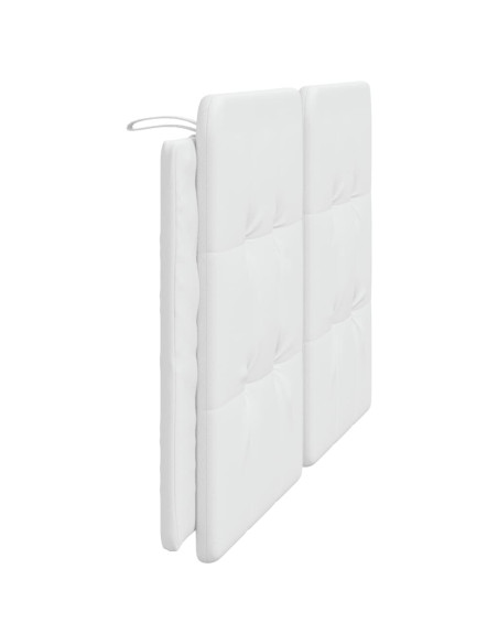 Cuscino Testiera Bianco 152 cm in Similpelle