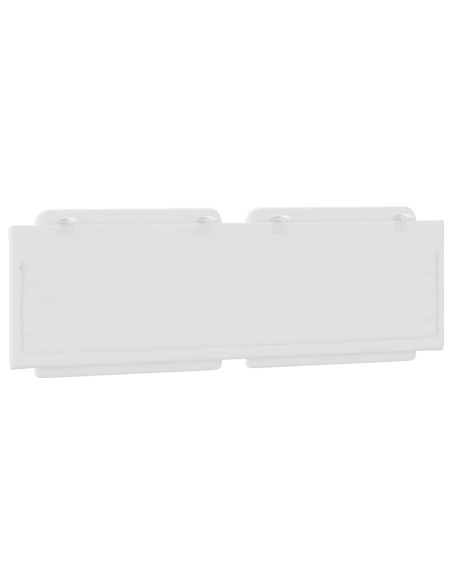 Cuscino Testiera Bianco 152 cm in Similpelle