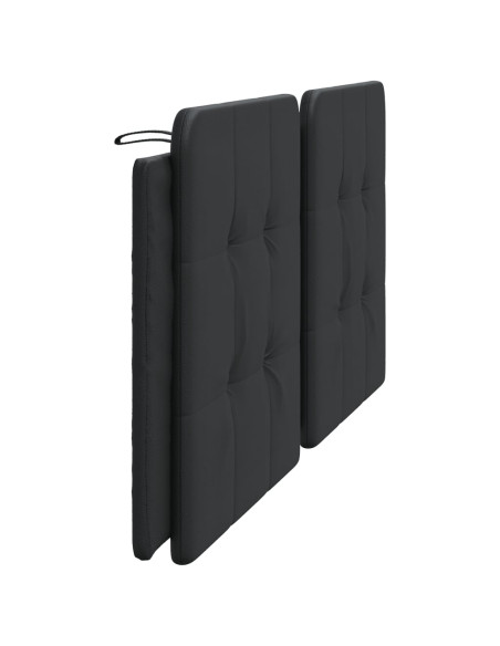 Cuscino Testiera Nero 193 cm in Similpelle