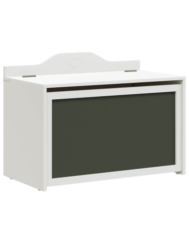 Scatola per Giocattoli Bianco 73 x 33 x 55 cm Legno multistrato