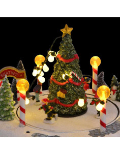 Villaggio di Natale Multicolore 22 x 21.5 x 17 cm Plastica 2