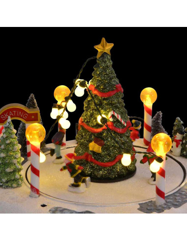 Villaggio di Natale Multicolore 22 x 21.5 x 17 cm Plastica