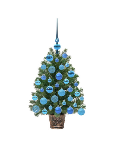Albero di Natale artificiale Verde 75 cm PE e PVC