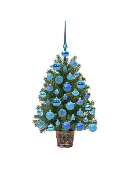 Albero di Natale artificiale Verde 75 cm PE e PVC
