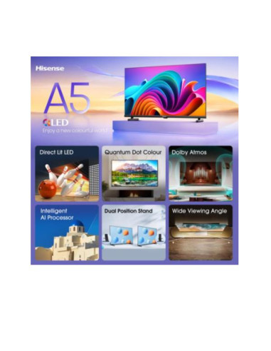 40 E53NQT QLED FHD SMART VIDAA