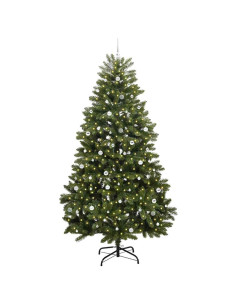 Albero di Natale artificiale Verde 300 cm PVC e Metallo