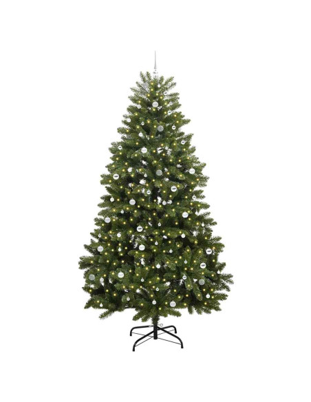 Albero di Natale artificiale Verde 300 cm PVC e Metallo
