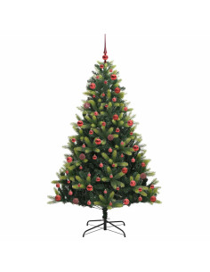 Albero di Natale Artificiale Adattabile 300 LED Verde 180 cm