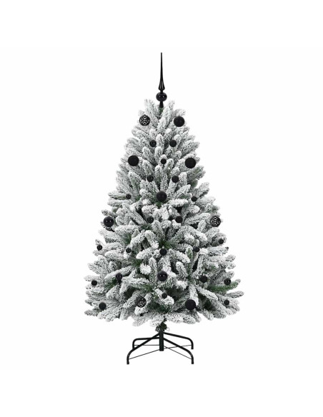 Albero di Natale artificiale Verde e Bianco 150 cm