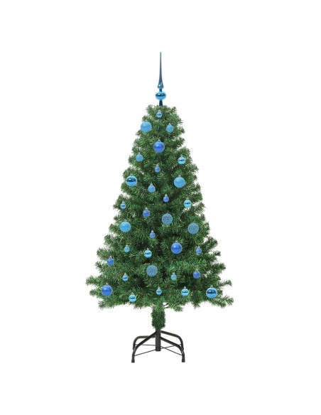 Albero di Natale Artificiale Verde 150 cm PVC