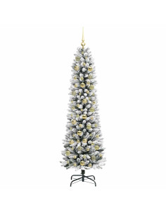 Albero di Natale artificiale Bianco 180 cm