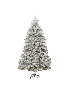 Albero di Natale artificiale Verde e Bianco 300 cm