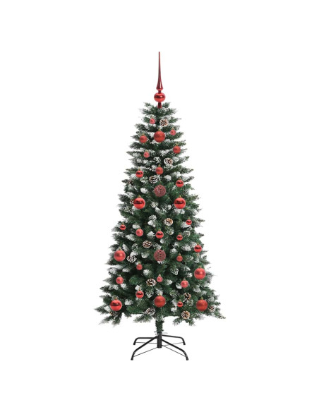 Albero di Natale artificiale con 150 LED Verde 50 x 50 x 120 cm