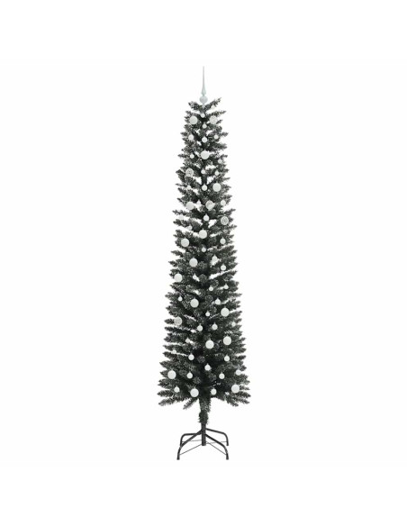 Albero di Natale artificiale con 300 LED Verde 58 x 58 x 240 cm