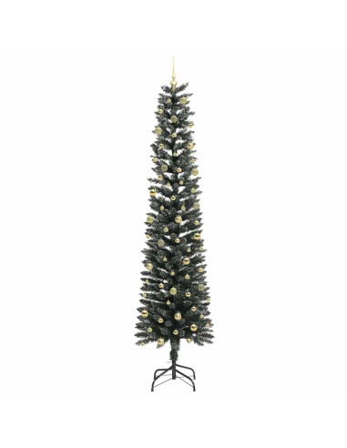 Albero di Natale artificiale con 300 LED Verde 240 cm
