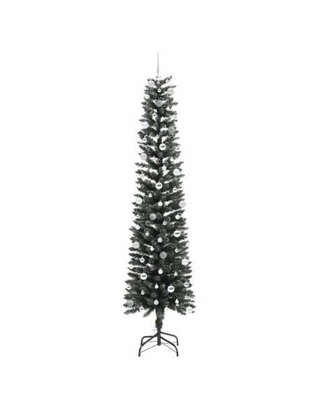 Albero di Natale artificiale con 300 LED Verde 240 cm