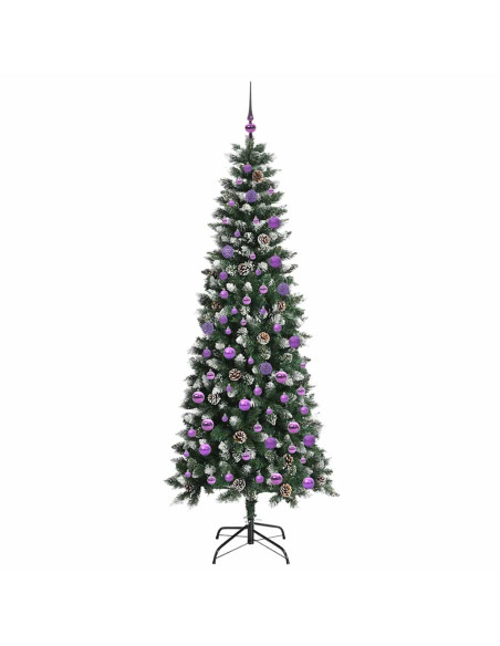 Albero di Natale artificiale con 300 LED Verde 86 x 86 x 210 cm