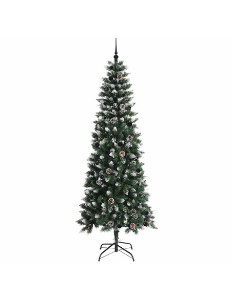Albero di Natale artificiale con 300 LED Verde 96 x 96 x 240 cm
