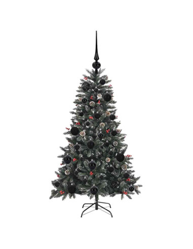 Albero di Natale artificiale con 150 LED Verde 120 cm