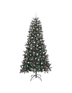 Albero di Natale artificiale Verde 129.5 x 129.5 x 240 cm