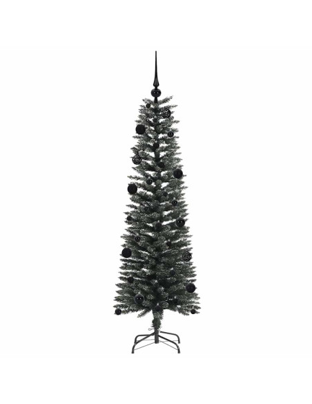 Albero di Natale artificiale con 150 LED Verde 43 x 43 x 150 cm