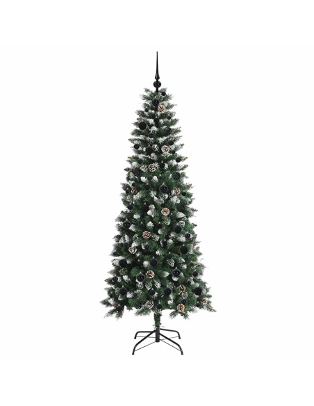 Albero di Natale artificiale con 300 LED Verde 76 x 76 x 150 cm