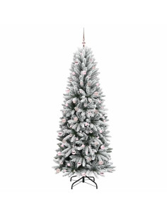 Albero di Natale artificiale Bianco 93 x 93 x 240 cm