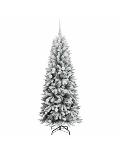 Albero di Natale artificiale Bianco 63 x 63 x 150 cm