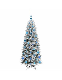 Albero di Natale artificiale Bianco 63 x 63 x 150 cm