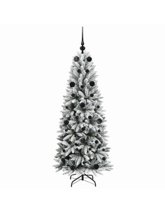 Albero di Natale artificiale Bianco 63 x 63 x 150 cm