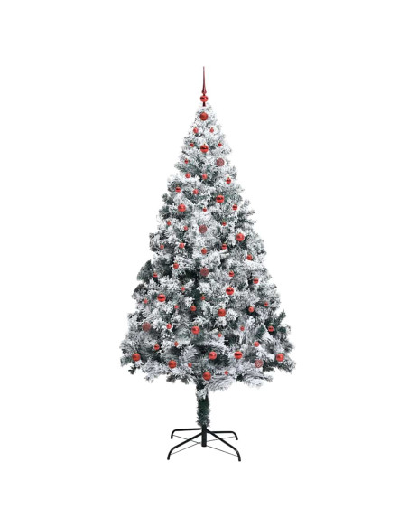 Albero di Natale artificiale con 300 LED Verde 240 x 150 cm
