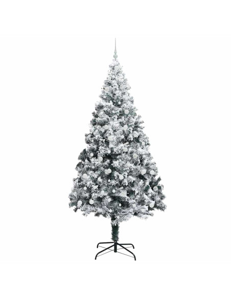 Albero di Natale artificiale con 300 LED Verde 240 x 150 cm