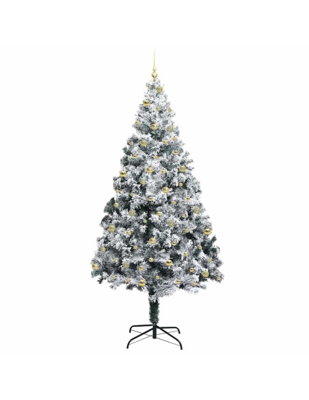 Albero di Natale artificiale con 300 LED Bianco 240 cm