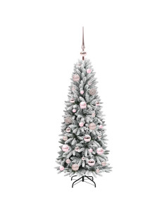 Albero di Natale artificiale Bianco 53 x 53 x 120 cm