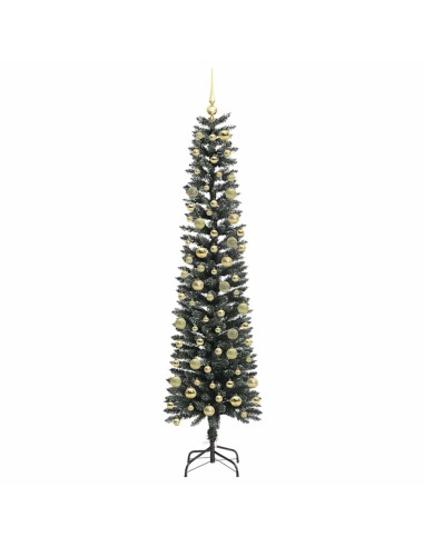 Albero di Natale artificiale con 300 LED Verde 210 cm
