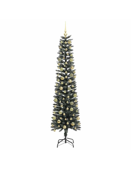 Albero di Natale artificiale con 300 LED Verde 210 cm